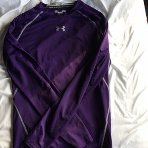 Under Armour Men’s L Compression Purple Heat Gear